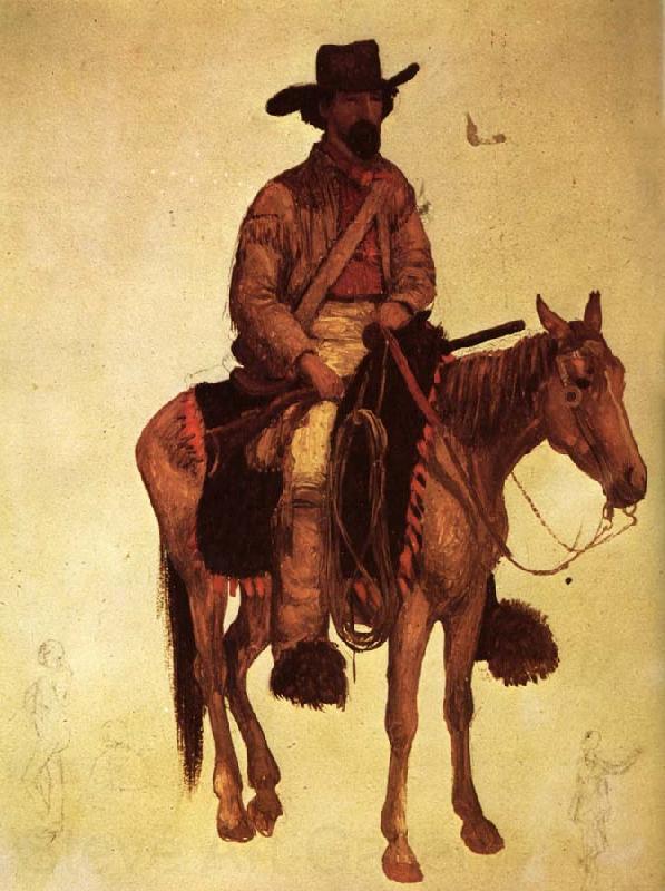 Albert Bierstadt Mountain Man Spain oil painting art